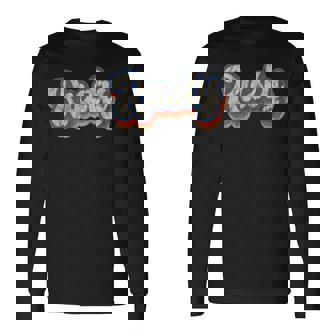 Rusty 名前入りシャツ カスタムレタリング 70年代 長袖Tシャツ - Kawaiitshirt