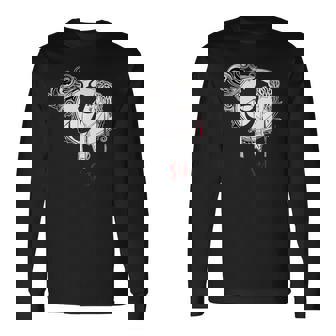 S&J-サロメとジョン・オーブリー・ビアズリー・トリビュート 長袖Tシャツ - Kawaiitshirt