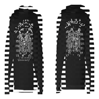 Saint Michael Defend Us In Battle Long Sleeve T-Shirt - Thegiftio