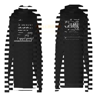 Salomonのもの、あなたにはわからないでしょう 長袖Tシャツ - Kawaiitshirt