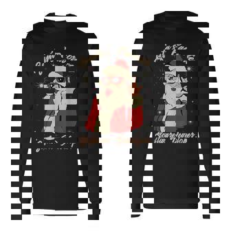 Santa's Favorite ソフトウェア開発者 面白いクリスマスサンタ 長袖Tシャツ - Kawaiitshirt