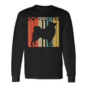 Schipperke スキッパーキ 長袖Tシャツ - Kawaiitshirt