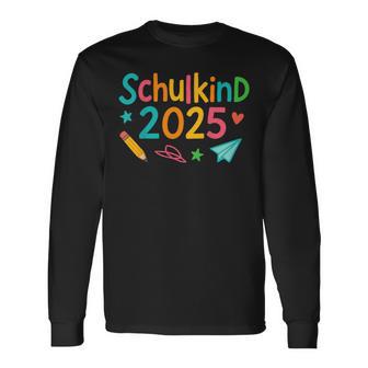 Schulkind 2025 Zur Einschulung Langarmshirts - Geschenkecke