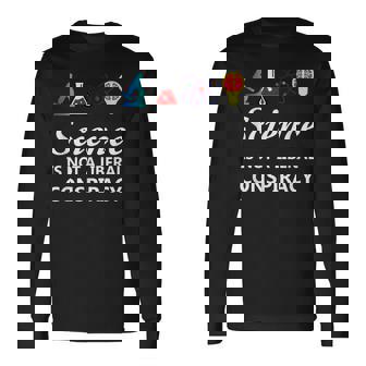 Science Is Not A Liberal Conspiracy リベラルシャツ 長袖Tシャツ - Kawaiitshirt