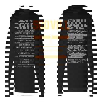 Scovill Completely Unexplainable Notices Everything But Won’T Say It Name Long Sleeve T-Shirt - Seseable