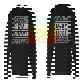 Sedrick The Man The Myth The Legend面白い パーソナライズ 引用 長袖Tシャツ - Kawaiitshirt