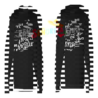 Senorita Margarita Lover Cinco De Mayo Fiesta ギフト 長袖Tシャツ - Kawaiitshirt