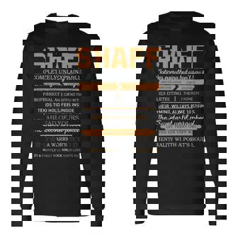 Shaff Completely Unexplainable Notices Everything But Won’T Say It Name Long Sleeve T-Shirt - Seseable