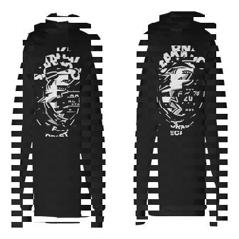 Sharkharknado Forecast ファニーグラフィックtシャツ 長袖Tシャツ - Kawaiitshirt