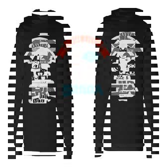 Shiba Dog かわいい柴犬 黒柴 長袖Tシャツ - Kawaiitshirt