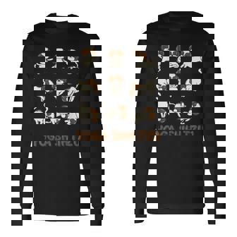 Shih Tzu ヨガシャツ シーズー ヨガポーズ 瞑想 長袖Tシャツ - Kawaiitshirt