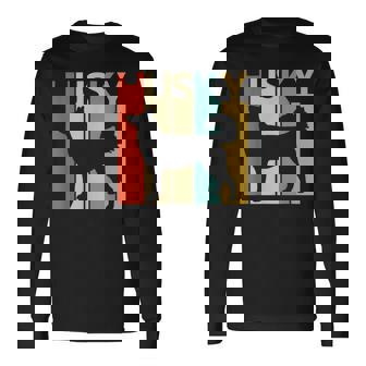 Siberian Husky シベリアン・ハスキー 長袖Tシャツ - Kawaiitshirt