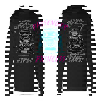 Side By Side Utv Sxs Car Passenger Princess Off Road Long Sleeve T-Shirt - Thegiftio
