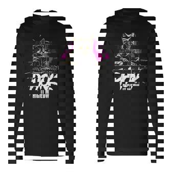 Sigma Phonk Edm Cat Dj Phonk Right Meow 長袖Tシャツ - Kawaiitshirt