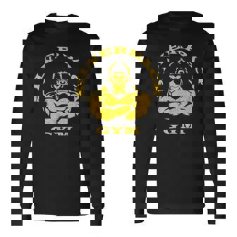 Silverback Gorilla Gym Apparel パワーリフティング、ストロングマン 長袖Tシャツ - Kawaiitshirt