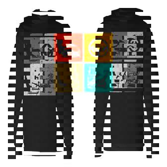 Sim Racing Retrointageimulador Cockpit Racer Experiencia Camiseta de manga larga - Regaloses