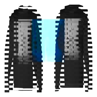 Siren Head サイレンヘッド クリーパスタホラー 長袖Tシャツ - Kawaiitshirt