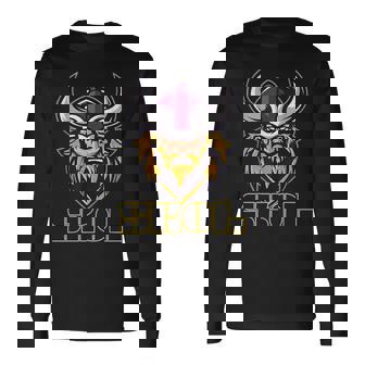 Graphic Skol Pride Name Personalized Costume Lovers Long Sleeve T-Shirt | Seseable CA