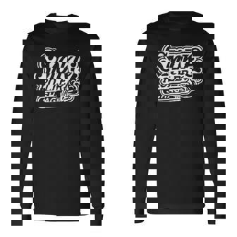 Smokeroller-煙巻人-マティーニシャグロカビリーピンナップバックプリント 長袖Tシャツ - Kawaiitshirt