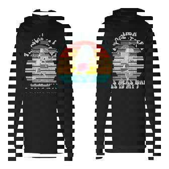 My Social Battery Is As Dead As My Dad Vintage Long Sleeve T-Shirt - Thegiftio