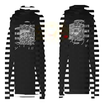 Southern Boy Fishing Camouflage Old Camo Southern Vibes Long Sleeve T-Shirt | Mazezy