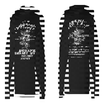 Spooky Island Amusement Park Disco Skull Halloween Long Sleeve T-Shirt - Thegiftio UK