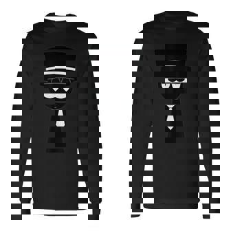 Sprunkiのムーディーブラック 長袖Tシャツ - Kawaiitshirt