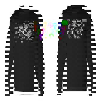 All Sprunky Funbot Simon Jevin Tunner Pinki Long Sleeve T-Shirt - Monsterry