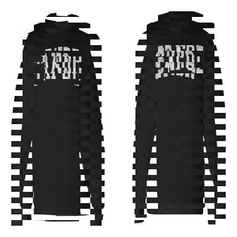 Stanford California Ca ビンテージ アスレチック スポーツデザイン 長袖Tシャツ - Kawaiitshirt