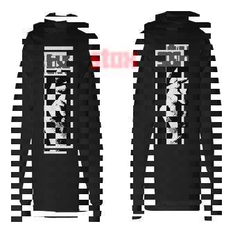 Stax「Classicnap」ロゴ。 長袖Tシャツ - Kawaiitshirt