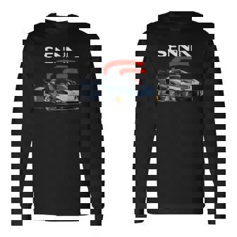 Sucker4supercars Apparel Ennauperdeportivo Niños Manga Larga Negro Pequeño Camiseta de manga larga - Regaloses