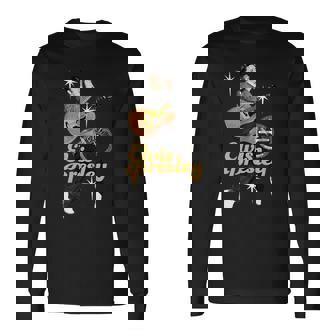 Sun Records X エルビス・プレスリー ダンシングウィズ・スターズ 長袖Tシャツ - Kawaiitshirt