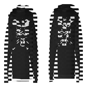 Sup スタンドアップパドルボードティー サーフボード サーフィン 長袖Tシャツ - Kawaiitshirt