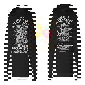 Support Your Fruity Friends Retro Fruit Lgbt Pride Support Long Sleeve T-Shirt | Mazezy