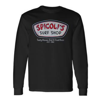 Surf Shop Retro Vintage 90S Summer Retro Long Sleeve T-Shirt - Thegiftio UK