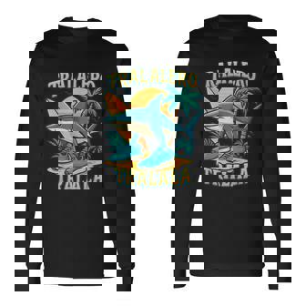 Surf Tralalero Tralala Meme Brainrot Italiano Maglietta a maniche lunghe - Novitaregali