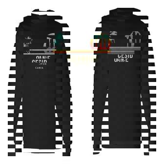 Surfista Californiaurf Oceanside ヴィンテージサーフボード 長袖Tシャツ - Kawaiitshirt