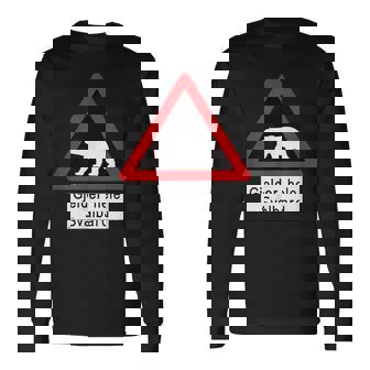 Svalbard Polar Bearign 長袖Tシャツ - Kawaiitshirt