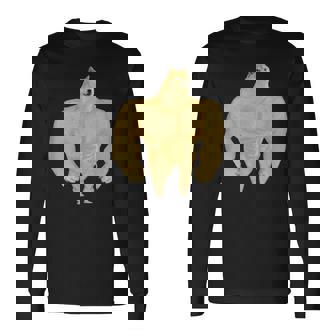 Swole Doge Meme Buff Doge Meme 長袖Tシャツ - Kawaiitshirt