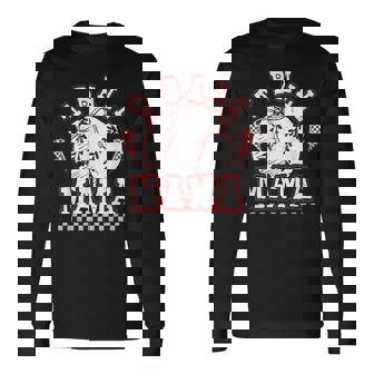 T-Ball ママ 試合の日 野球 ママ ソフトボール 選手 スポーツ 長袖Tシャツ - Kawaiitshirt