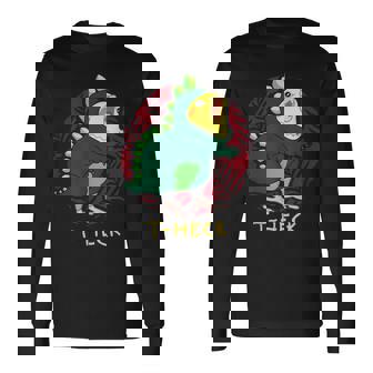 T Heck オカメインコ 面白い 恐竜 鳥 怒っているオウム 鳥 ミーム 長袖Tシャツ - Kawaiitshirt