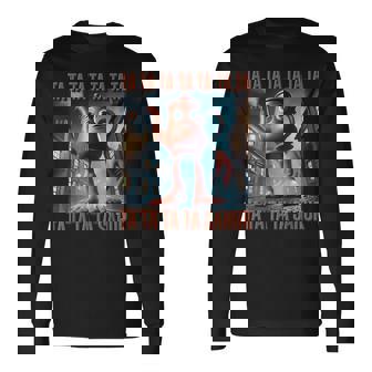 Ta Ta Taahur ティーポット Ai モンスター イタリアン ブレイン ロット キッズ 男の子 長袖Tシャツ - Kawaiitshirt