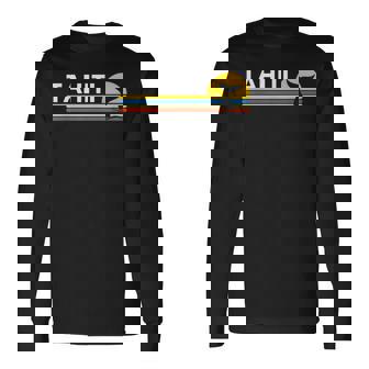 Tahitiintage Retroouvenirs Whale Camiseta de manga larga - Regaloses