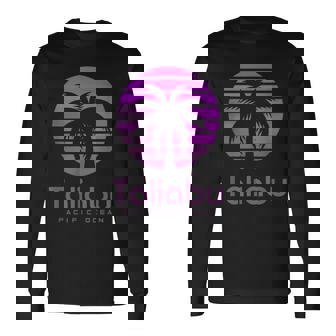 Taliabu パシフィックオーシャン 長袖Tシャツ - Kawaiitshirt