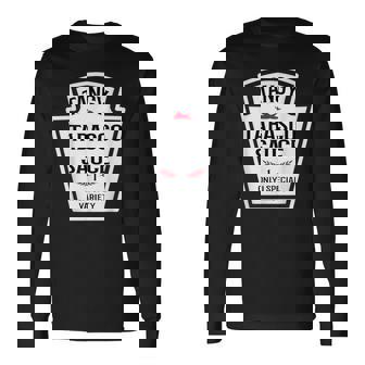 Tangy Tabasco ソースグループ 調味料ファミリーマッチング 長袖Tシャツ - Kawaiitshirt