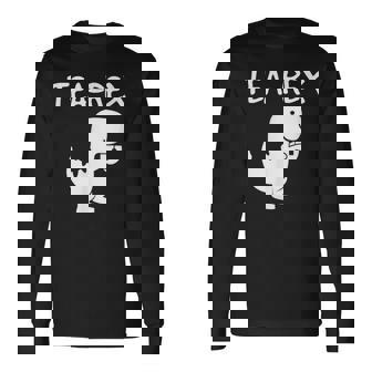 Tea-Rex Dino レジャー ファン クール 長袖Tシャツ - Kawaiitshirt