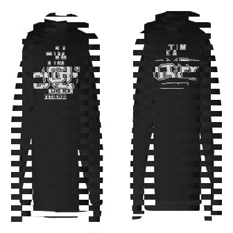 Team Cosby Lifetime Member Family 苗字 長袖Tシャツ - Kawaiitshirt