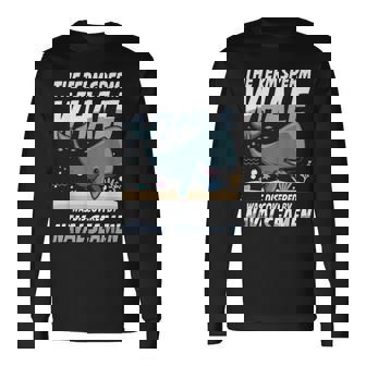 Term マッコウクジラ Was Discovered By Navaleamen 長袖Tシャツ - Kawaiitshirt