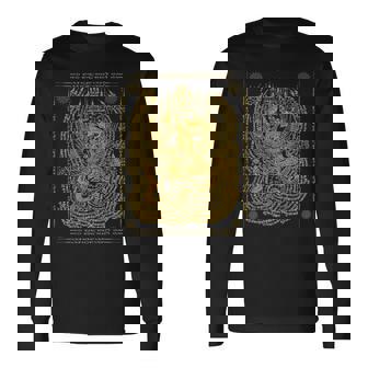 Thailandak Yant Tattoo Magical Thai Tattoos Thailand 長袖Tシャツ - Kawaiitshirt