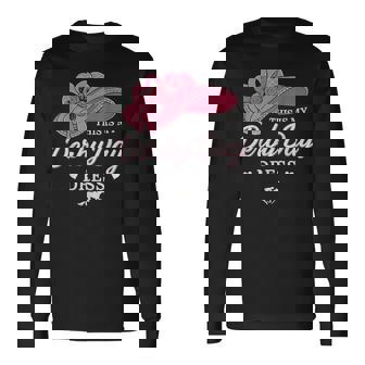 This Is My Derby Dayドレス 面白い競馬衣装 長袖Tシャツ - Kawaiitshirt